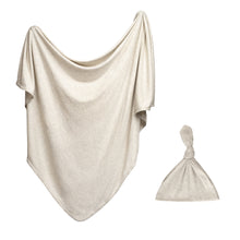 Load image into Gallery viewer, Newborn Swaddle Set - Ribbed Cloud Gray