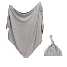 Load image into Gallery viewer, Newborn Swaddle Set - Gray-ELIVIA & CO.