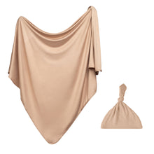 Load image into Gallery viewer, Newborn Swaddle Set - Taupe-ELIVIA & CO.