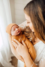 Load image into Gallery viewer, Newborn Swaddle Set - Copper-ELIVIA & CO.