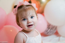 Load image into Gallery viewer, Blush Tulle Bow Clip
