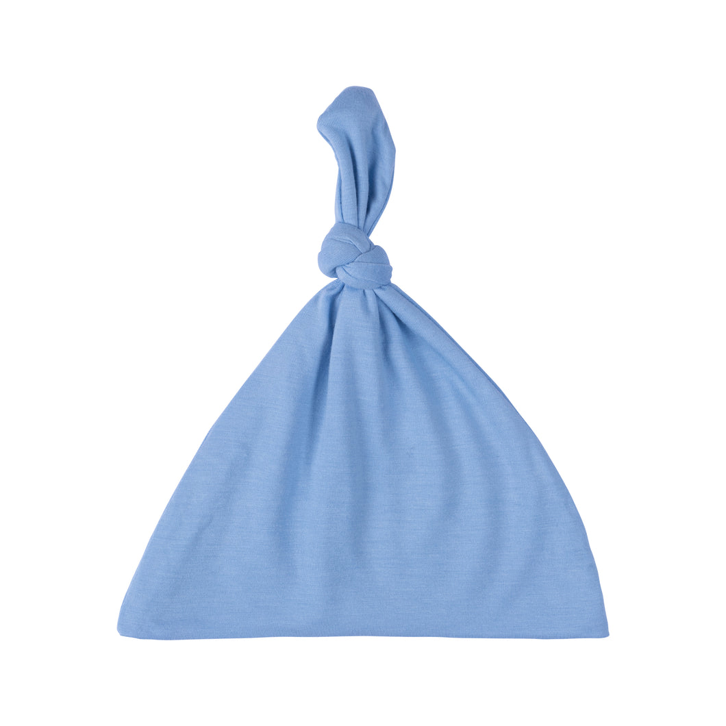 Knotted Hat - Baby Blue-ELIVIA & CO.
