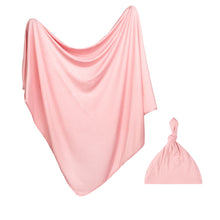 Load image into Gallery viewer, Newborn Swaddle Set - Baby Pink-ELIVIA &amp; CO.
