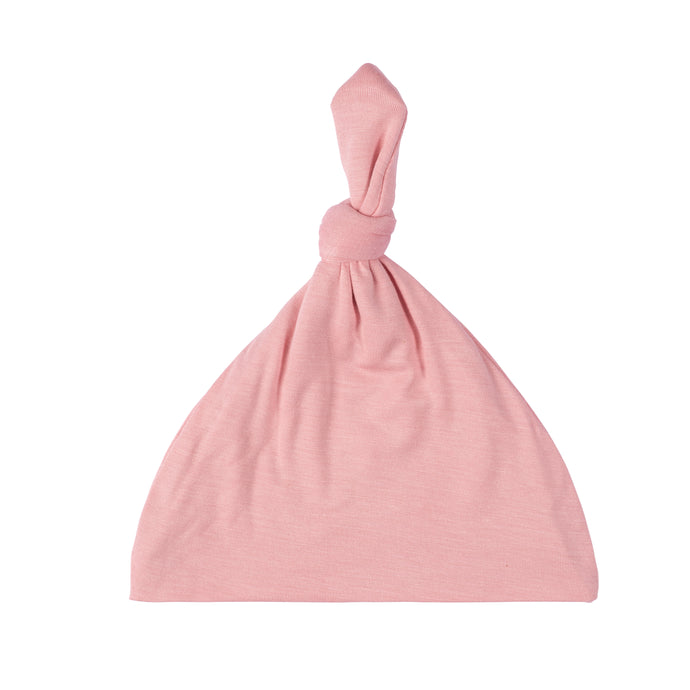 Knotted Hat - Baby Pink-ELIVIA & CO.