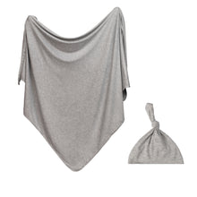 Load image into Gallery viewer, Newborn Swaddle Set - Gray-ELIVIA &amp; CO.
