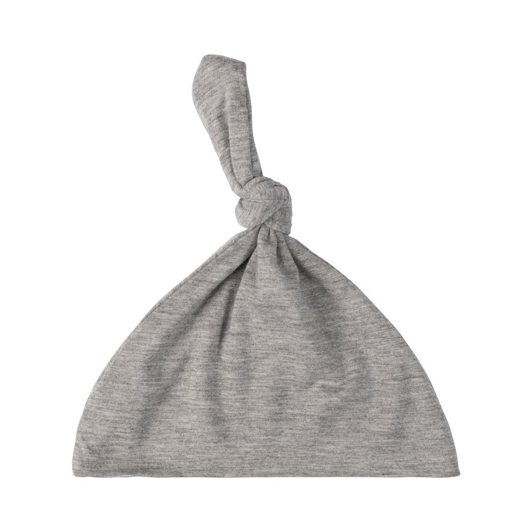Knotted Hat - Gray-ELIVIA & CO.