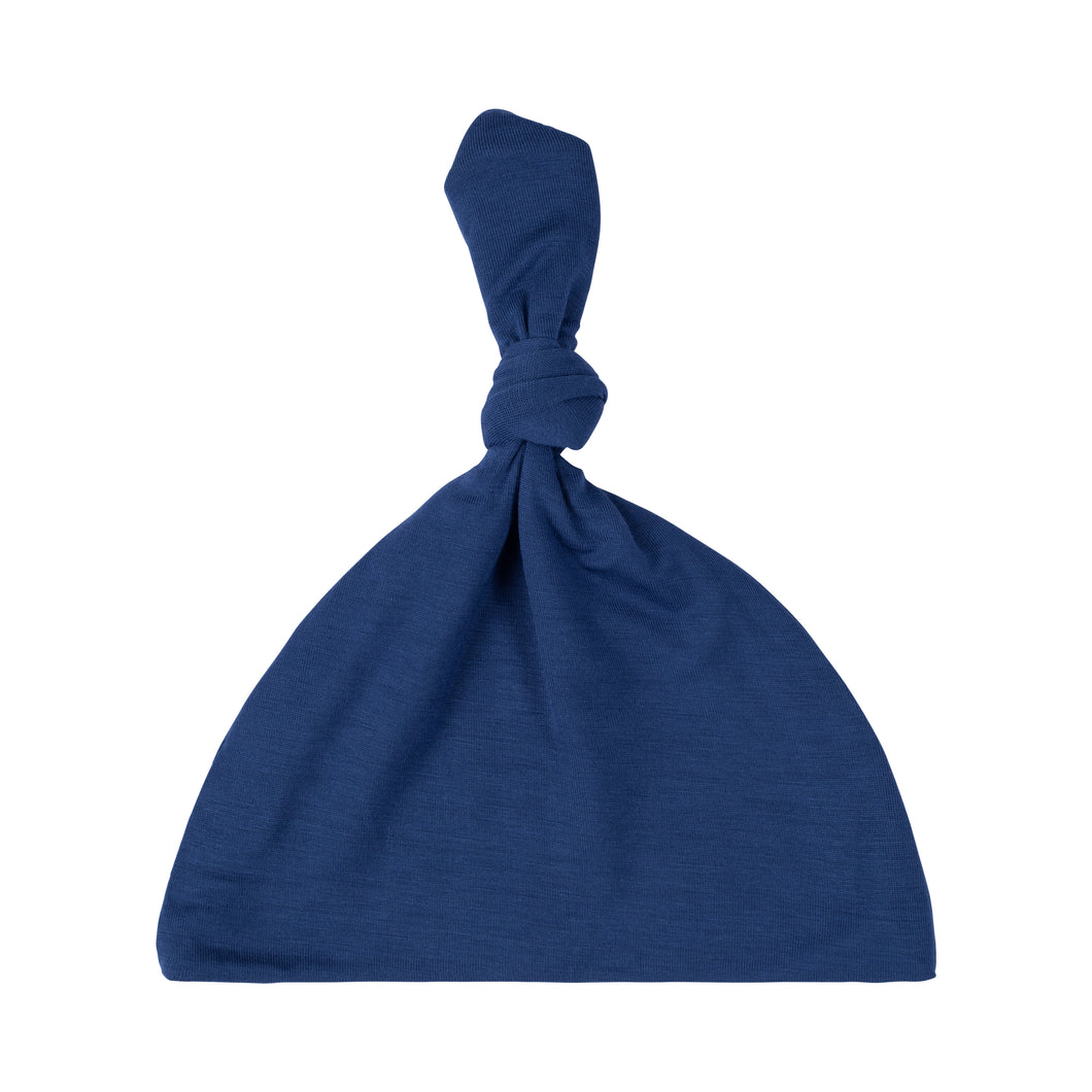 Knotted Hat - Indigo-ELIVIA & CO.