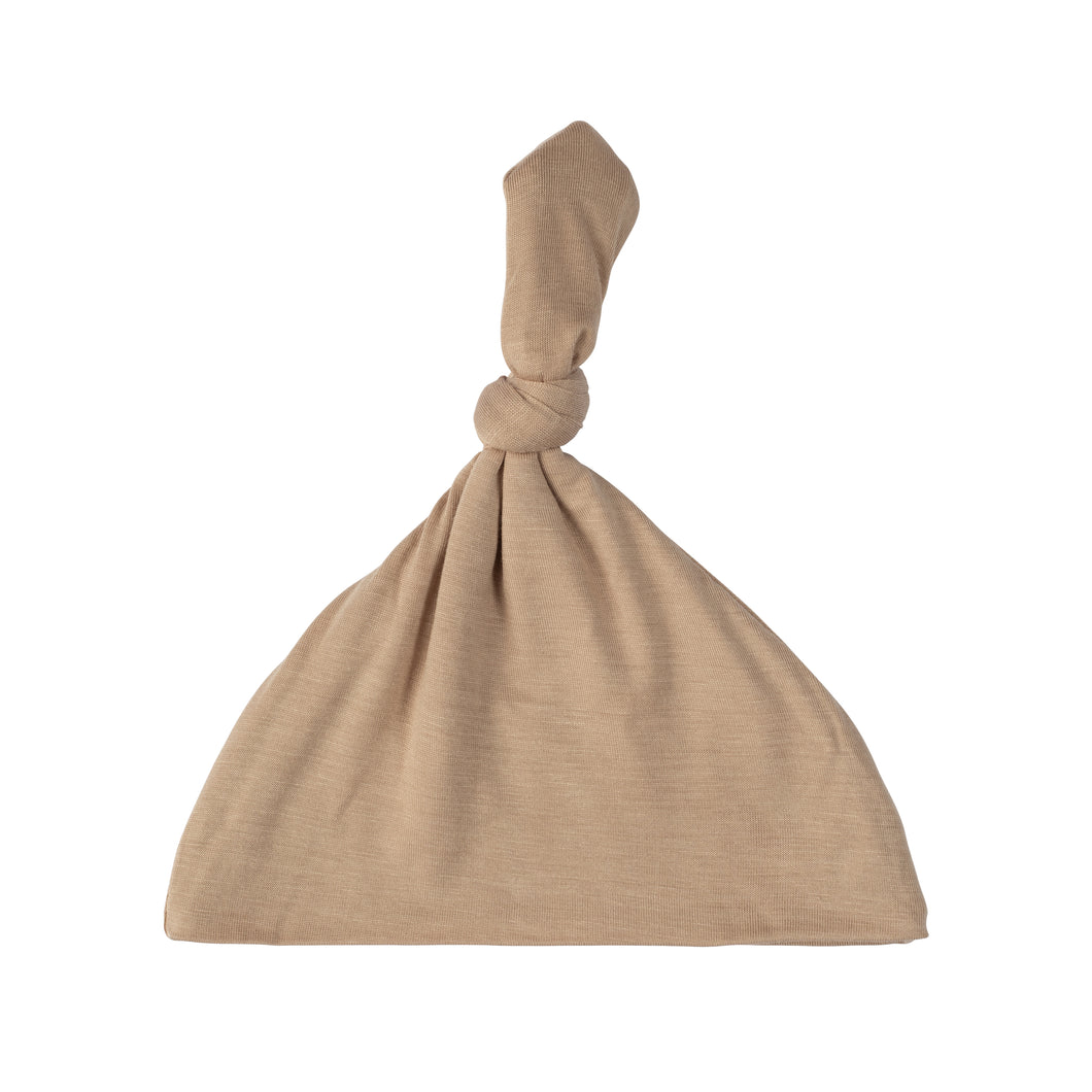 Knotted Hat - Taupe-ELIVIA & CO.