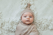 Load image into Gallery viewer, Newborn Swaddle Set - Taupe-ELIVIA &amp; CO.
